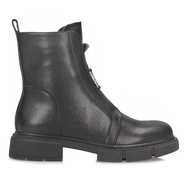 Klasyczne skórzane Czarne Botki Filippo DBT6524/25 BK