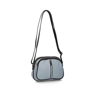 Torebka z zamkami Toscanio 915 błękit