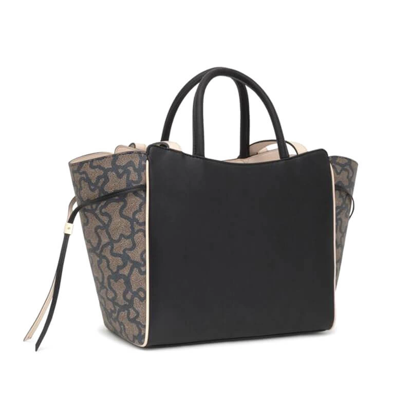 Elegancka torebka Tous CITY M.KAOS ICON BLACK-MULTI