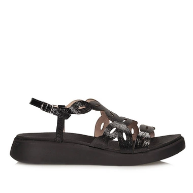 Modne eleganckie sandały na platformie Darya Wonders C-6542 LACK NEGRO