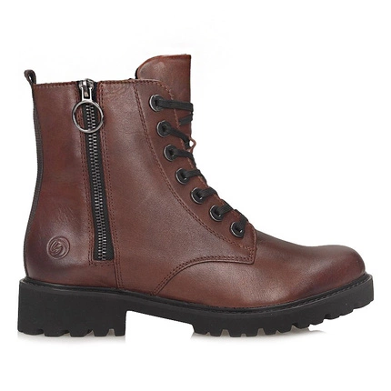 Wygodne sznurowane botki damskie Remonte D8671-22