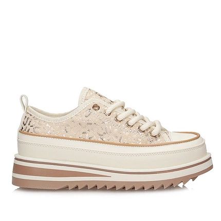 Damskie stylowe sneakersy na platformie S.Barski BF51-101 