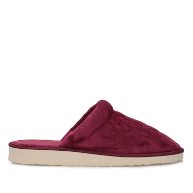 Ciepłe Laczki kapcie Meteor 011 bordowe