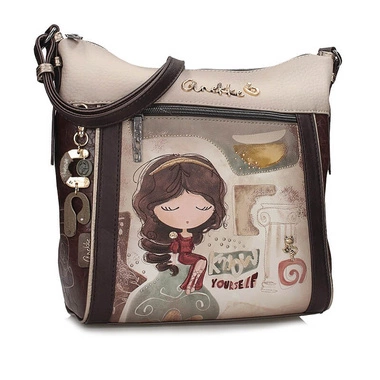 Klasyczna torebka Anekke 42703-007 BOLSO BANDOLERA SINTETICO