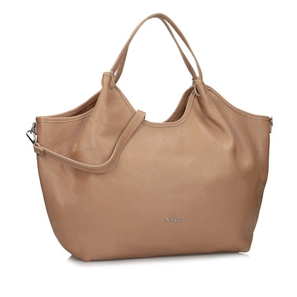  Pojemna Klasyczna skórzana Torebka Ryłko R40839TB_2XN