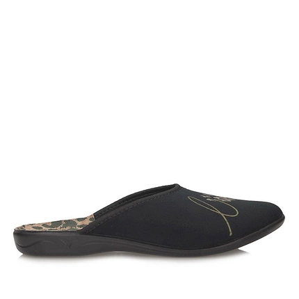 Komfortowe zakryte laczki kapcie Adanex 29983 