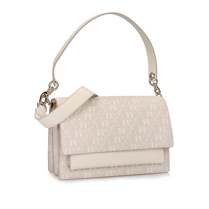Ekskluzywna listonoszka Tous M. AUDREE T BUCKLES SILH BEIGE 2002204101