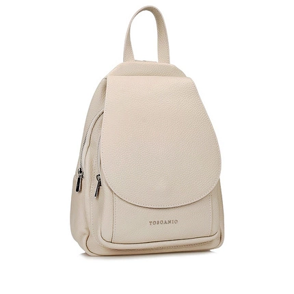 Elegancki kremowy plecak damski Toscanio A186 D37