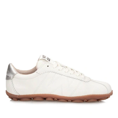 Sneakersy damskie Wonders AP-2102 NYSA OFF/PLATA białe półbuty sznurowane