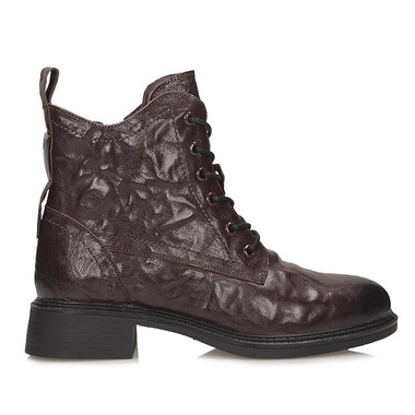 Skórzane brązowe botki damskie Vinceza 86412 BR