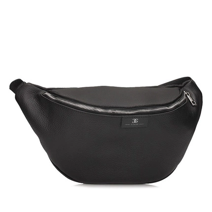 Listonoszka nerka Carla Gotti czarna duża