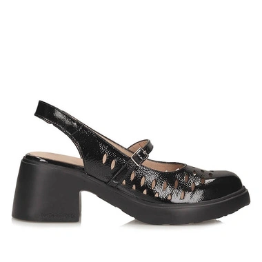 Sandały damskie Wonders E-7130 LACK NEGRO FLYTRES Wondersfly z zakrytymi palcami