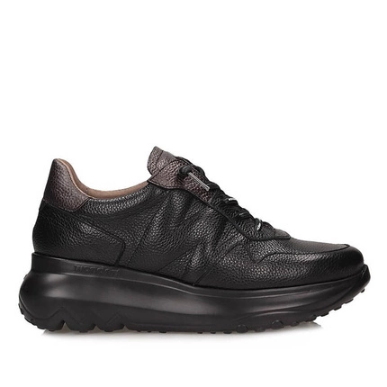 Oryginalne półbuty sneakersy Wonders A-4010 Black ULTRAFLY 10