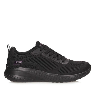 Codzienne sznurowane Sneakersy damskie Skechers 117209 BBK BLACK