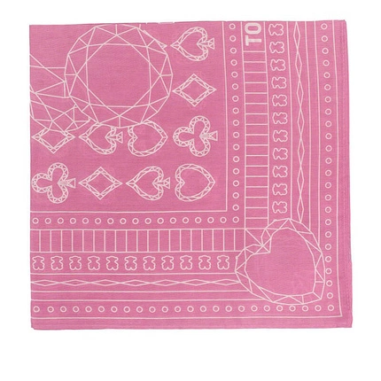 Bandana różowa damska Tous ALL IN BANDANA ROSA 2002377413