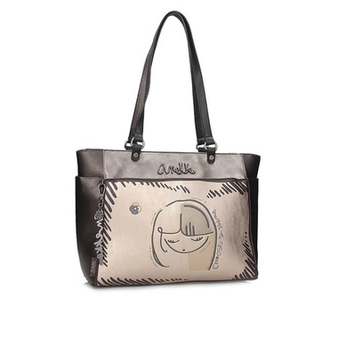 Stylowa pojemna damska torebka Anekke 41862-216 HANDBAG BOLSO MADEMOISELLE