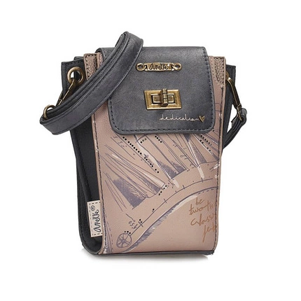 Modna mini torebka listonoszka Anekke 41843-912 BOLSO HANDBAG MADEMOISELLE