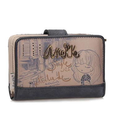 Klasyczny damski portfel Anekke 41849-902