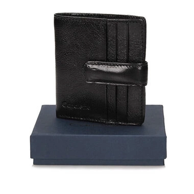 Czarny elegancki Portfel Canaletto 1042-s163