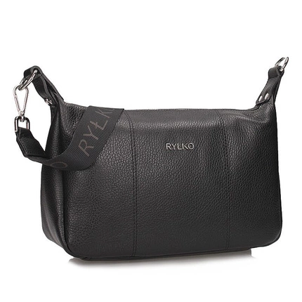 Codzienna czarna listonoszka Ryłko R40880TB_2QJ