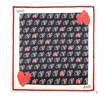 Jesienna modna lekka apaszka Anekke 41470-312 PANUELO SCARF REAL