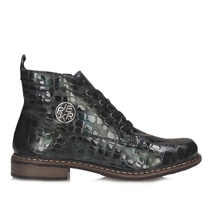 Stylowe botki damskie na obcasie Rieker 71205-90