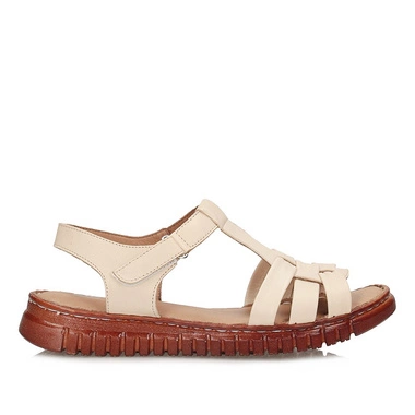 Beżowe miękkie Sandały damskie Artiker 54C0811