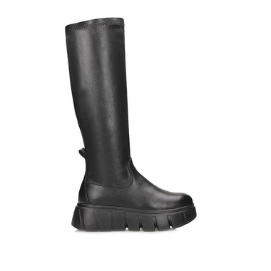 Stylowe Kozaki damskie na platformie Vinceza 58553 BK PU