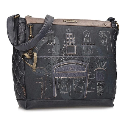 Klasyczna torebka listonoszka Anekke 41853-039 BOLSO MADEMOISELLE
