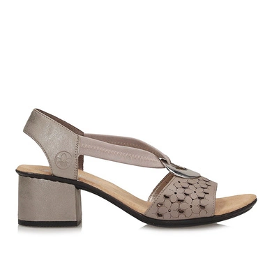 Stylowe wsuwane sandały damskie Rieker 64677-64