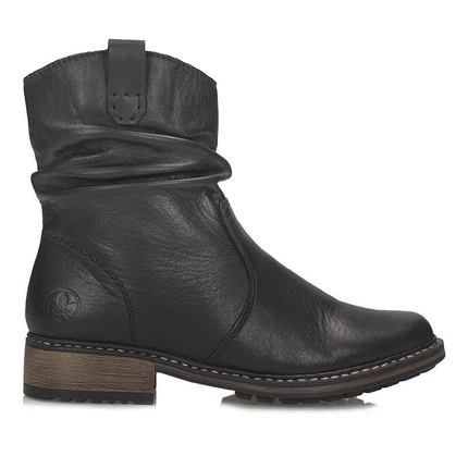 Wygodne damskie botki na zamek Rieker Z6883-00