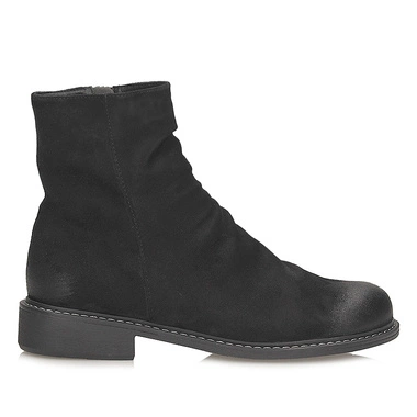 Codzienne czarne botki damskie Potocki 25-12716BK