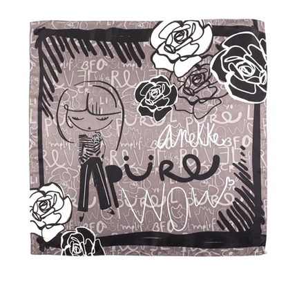 Jesienna modna lekka apaszka Anekke 41480-314 PANUELO SCARF MADEMOISELLE