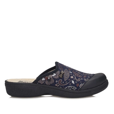 Klapki z pełnym przodem Liber Light Bio Up 453 Jumanji/Pelle Blue