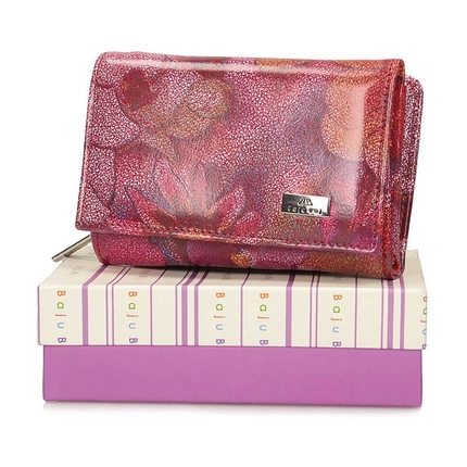 Skórzany Damski Portfel z motywem Baju Baj BB 026-s124