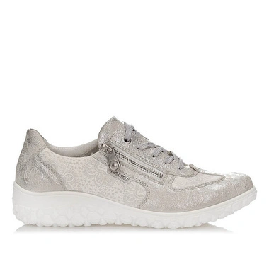 Komfortowe damskie codzienne półbuty Rieker 59501-90