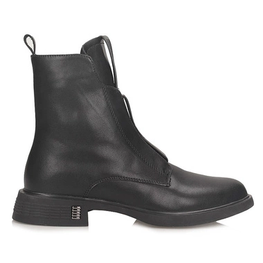 Skórzane Komfortowe damskie botki Filippo DBT7249/25 BK