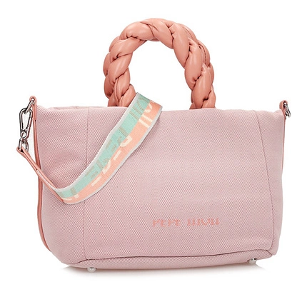 Stylowa różowa torebka listonoszka Pepe moll 251181 MADRAS PINK
