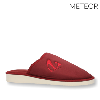 Kapcie pantofle laczki Meteor 076 bordo