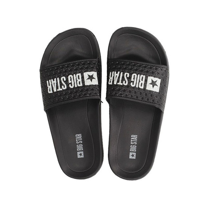 Klapki  Big Star Kids GG374800 czarne 