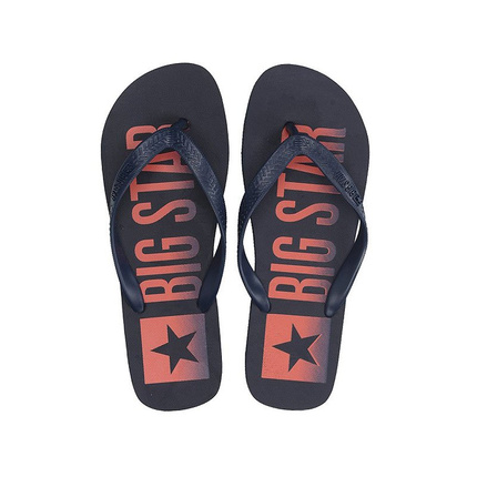 Klapki japonki Big Star FF174468 granat