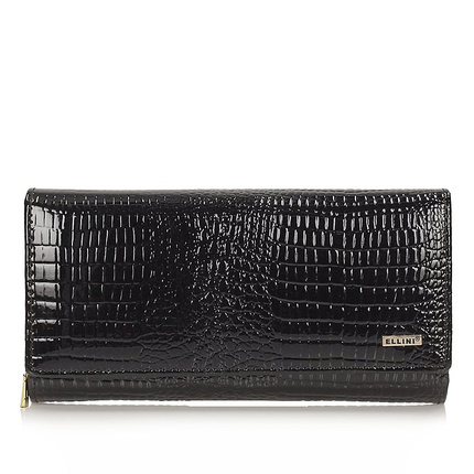 Portfel lakierowany ElliniCD-64-263 black