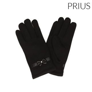Rękawiczki materiałowe Prius C-7052 czarne 