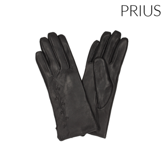 Rękawiczki skórzane Prius B669 czarne