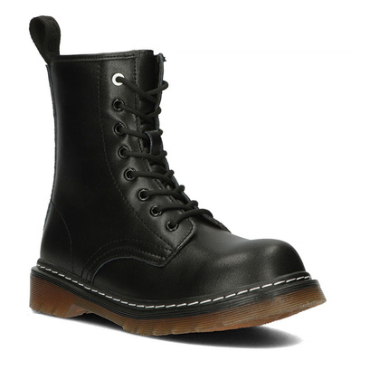 Sznurowane Glany Filippo Martensy GL429/23 BK
