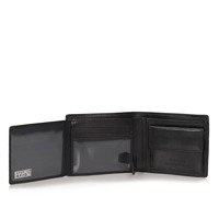 Czarny portfel bez zapięcia Canaletto 1501-S/72/RFID