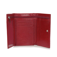Czerwony elegancki portfel Giorgio Bassani 025