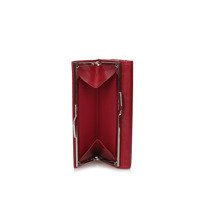Czerwony elegancki portfel Giorgio Bassani 042 