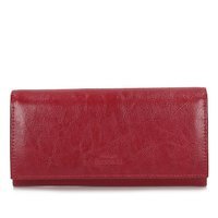 Duży czerwony portfel Giorgio Bassani 080