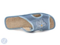 Kapcie pantofle laczki Meteor 012 niebieskie